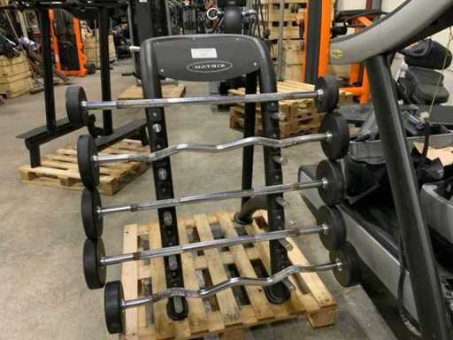 Gym80 Barbell with rack Multi-gym