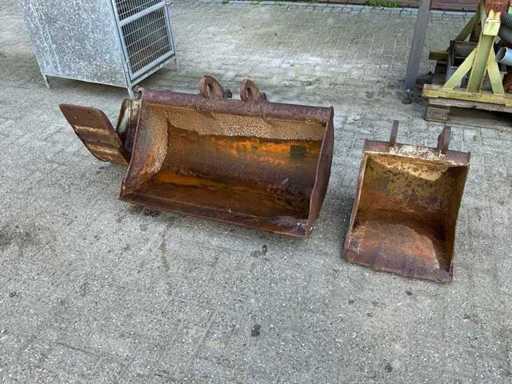 Seaux d’excavatrice CW05 250 mm -450 mm - 1000 mm