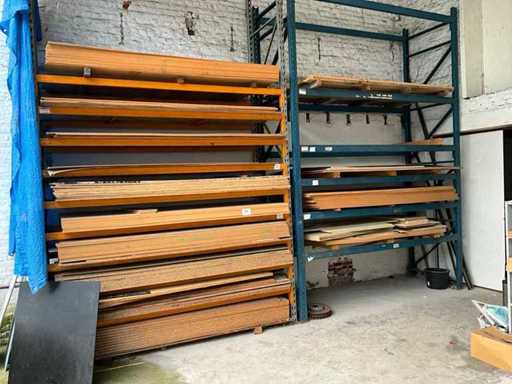 Batch of wooden plates