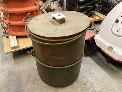 Koper Kookketel (2x)