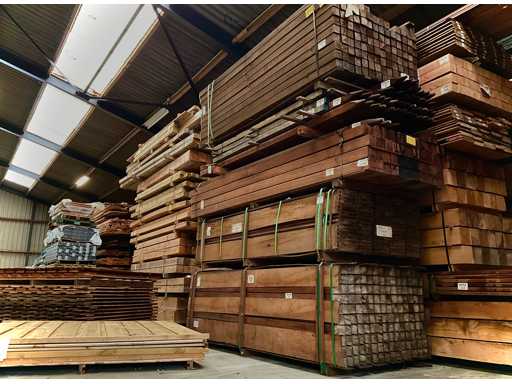 Due to clearance, woodworking machines, wood stocks, tools and materials.