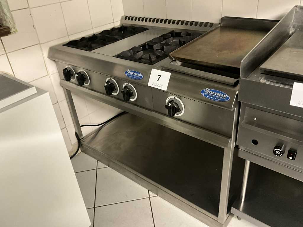 4-burner gas stove SOLYMAC