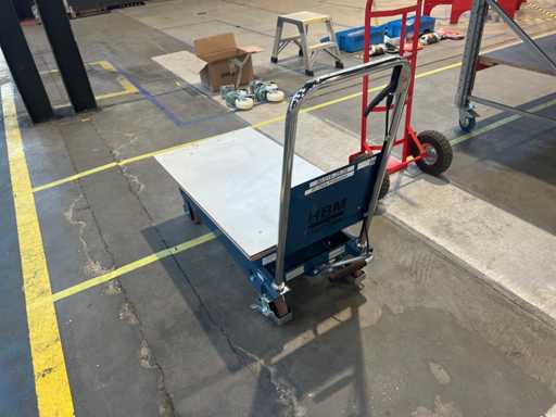 Ma?ini HBM C?rucior hidraulic cu mas? de ridicare