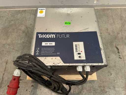 2021 Tricom Future 48V 80A 625Ah Accu Acculader Vorkheftruck Elektrische Vorkheftruck Pallettruck Mier