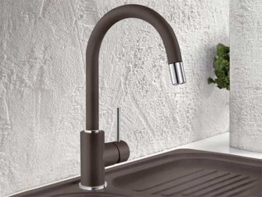 BLANCO Mida-S Cafe Keukenmengkraan met uittrekbare uitloop