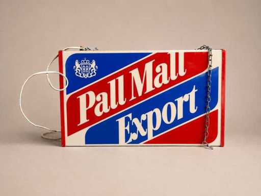 Boîte lumineuse d’exportation originale de Pall Mall