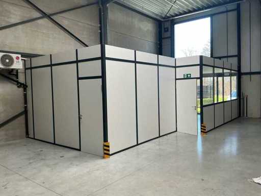 Kantoorunit demonteerbaar Kantoorunit