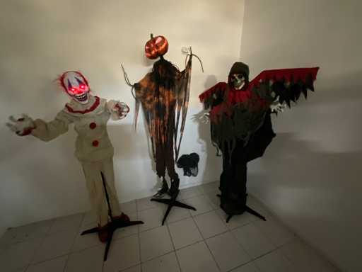 Poupée animatronique d’Halloween (3x)