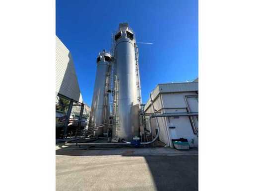 Chalvignac Industries - Silos kryształowy ze stali nierdzewnej - 1997