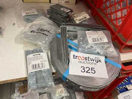 Streifeneisen und Verbindungen