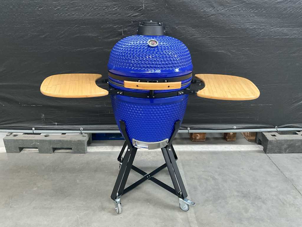 Kamado grill ( 21 inch ) - blue