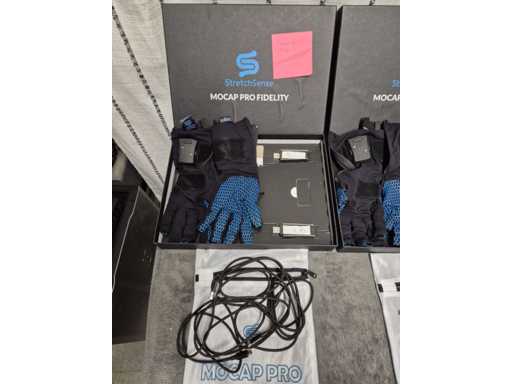 StretchSense – MOCAP PRO Handschuhe – Professioneller Motion-Capture-Studiohandschuh