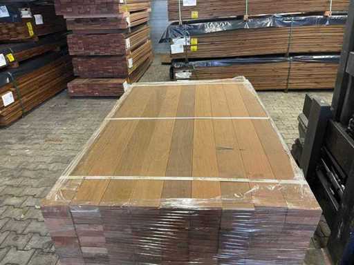 Ipé Planken Geschaafd Country Grade 1250x90x27mm (216x)