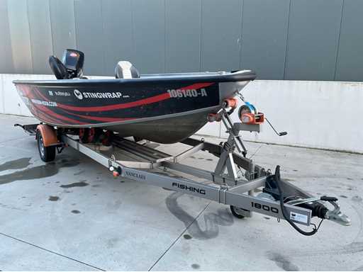 2018 V- Boat Tiller 530 Fishing Boat