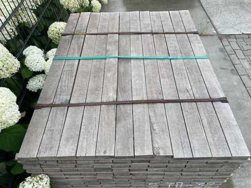 Guyana Ipé Planks Fine Sawn 1250x80x27mm (228x)