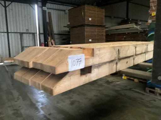 Spruce pole - 250x14x14 cm (8x)