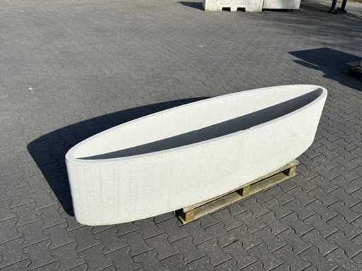 Residual stock of concrete, building materials and building accessories