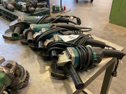 Szlifierka kątowa Makita (5x)