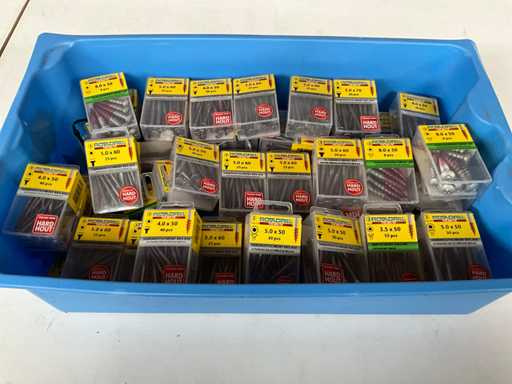 Rotadrill Diverse Schrauben Edelstahl & verzinkt (50x)