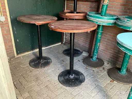 Tavoli in piedi (4 volte)