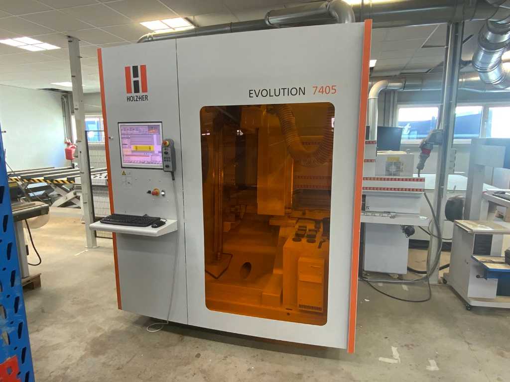Holzher - Evolution 7405 - CNC machining centre - 2014
