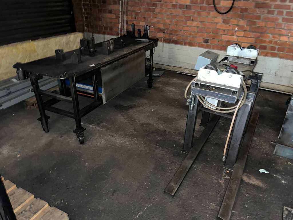 Pipe processing table (2x)