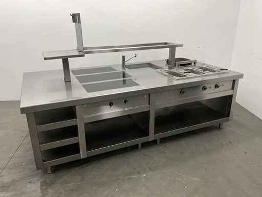 Induction Cooking and baking island