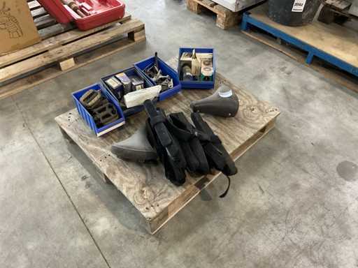 Partij fiets onderdelen