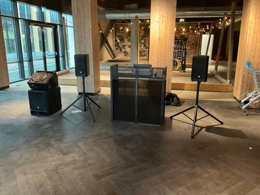 Stand Vonyx DJ con accessori