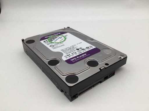 WD Purple 4TB SATA disk Interne hardeschijf
