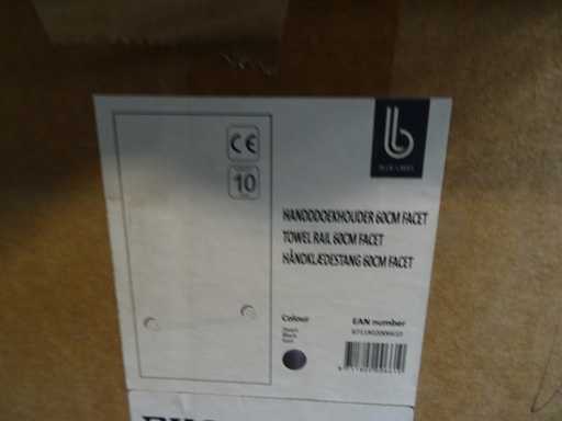 Blue Label – Handtuchhalter 60 cm (4x)