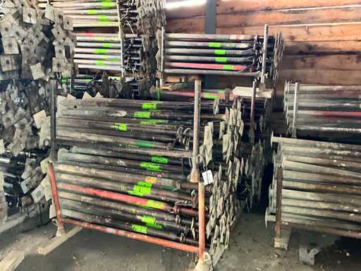 Barele cu suporturi de tavan (6x)