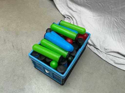 Paintbal tubes Dye Spel