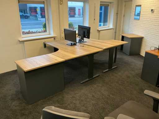 Eckschreibtisch (2x)