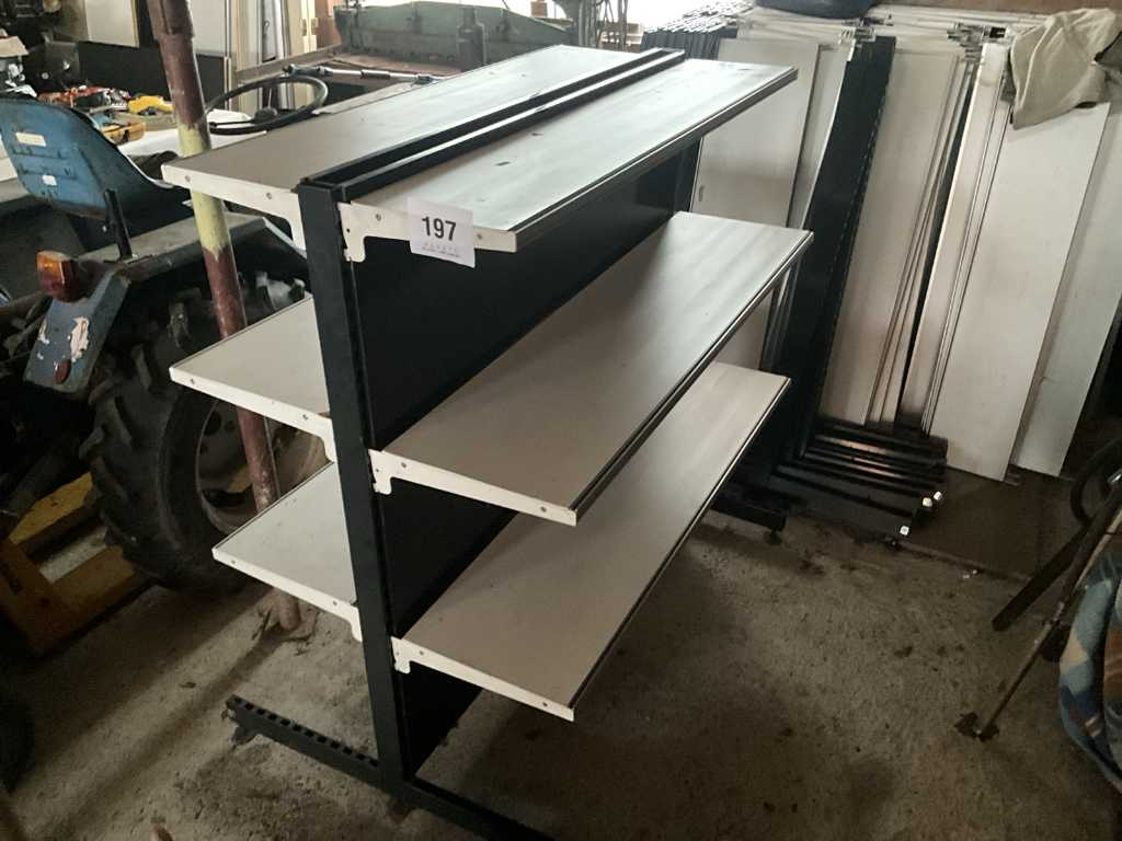 Approx. 12 lpm double-sided rack (disassembled)