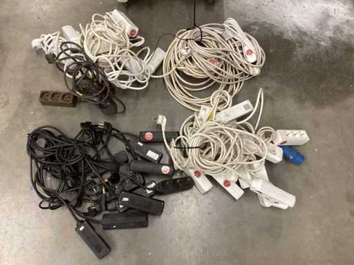 Verlängerungskabel und Mehrfachsteckdosen