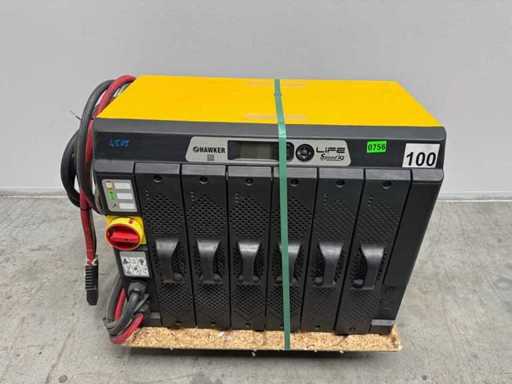 2019 Hawker Life SeediQ 80V 280A Modułowa ładowarka RF Elektryczny wózek widłowy Elektryczna ładowarka do wózka widłowego 2019