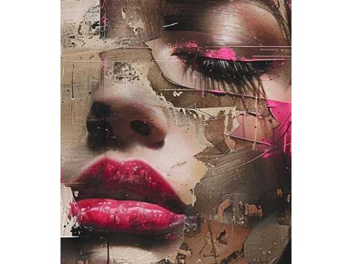 Tecniche miste/acrilico su tela Maria Strabel 'Saga'