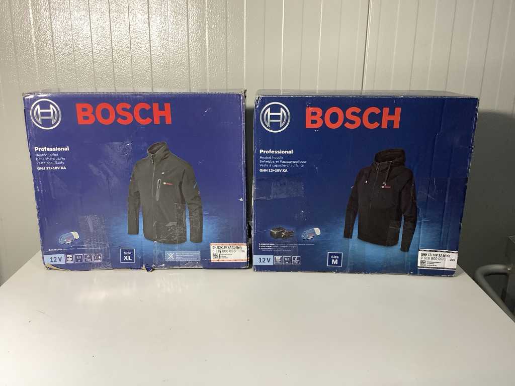 Profesjonalna podgrzewana odzież robocza Bosch (2x)