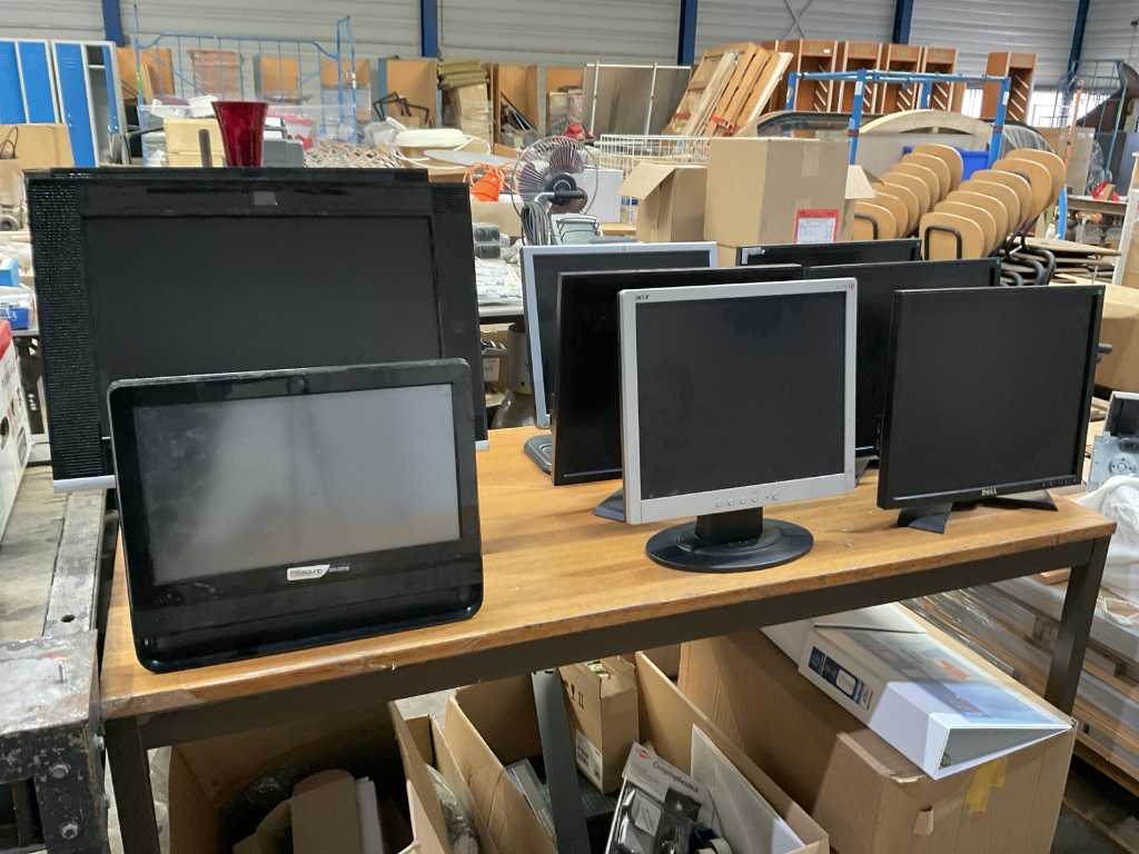 Acer, HP, Polycom, Dell Displays (9x)
