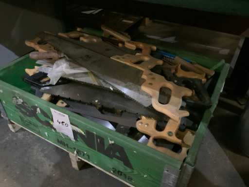 Batch of hand saws