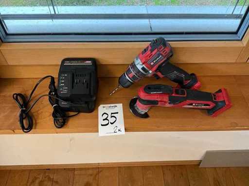 Unelte manuale fără fir Einhell (2x)