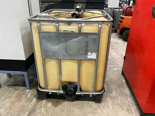 IBC container met pomp