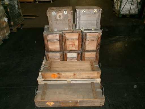 IT Mélange de caisses en bois, occasion (GH) (10x)