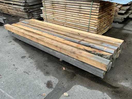 Larch beam 13x13 cm (12x)