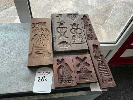 Moule Speculaas (6x)