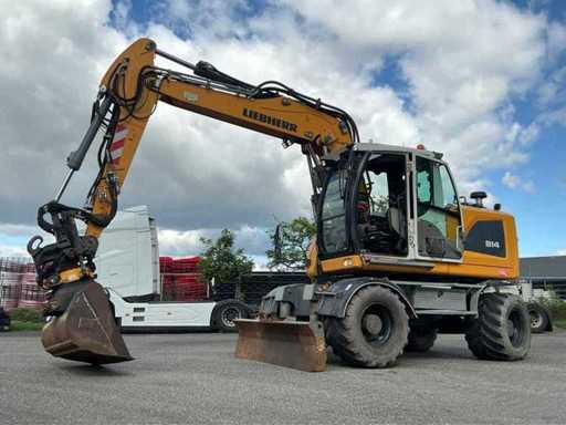 Pelle Liebherr 914 à roues litroniques 2017 avec rotateur basculant