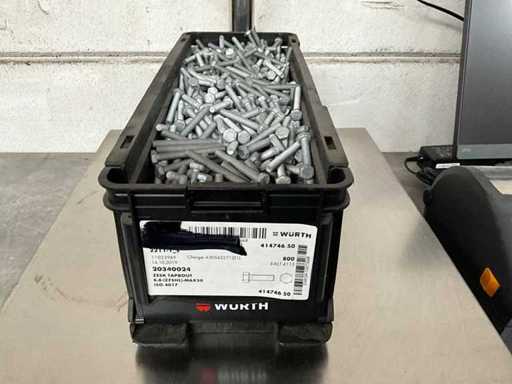 Würth 14,09 kg Sechseck-Ständer M6x50 im stapelbaren Behälter