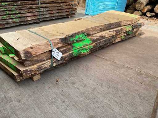 European oak trunk 62 mm approx. 0.251 m³
