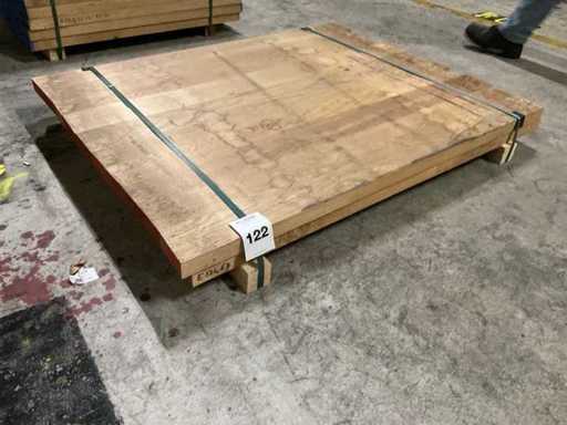 Europees eiken panelen voorgeschuurd 40x1000 mm (2x)